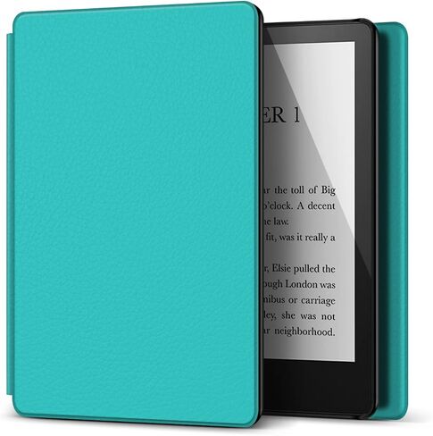 TNP Case for 6.8" Kindle Paperwhite 11th Generation 2021 / Kindle Paperwhite Signature Edition, PU Leather Cover, Protective Sleeve Folio Case for Kindle E-Reader with Auto Sleep/Wake, Hot Pink in Saudi Arabia