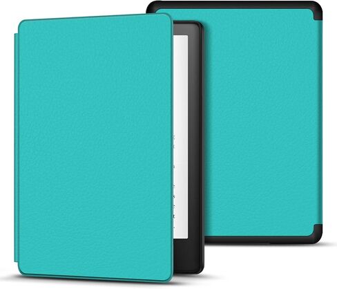 TNP Case for 6.8" Kindle Paperwhite 11th Generation 2021 / Kindle Paperwhite Signature Edition, PU Leather Cover, Protective Sleeve Folio Case for Kindle E-Reader with Auto Sleep/Wake, Hot Pink in Saudi Arabia