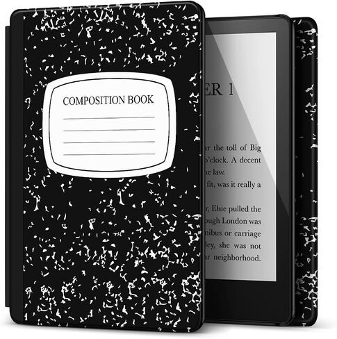 TNP Case for 6.8" Kindle Paperwhite 11th Generation 2021 / Kindle Paperwhite Signature Edition, PU Leather Cover, Protective Sleeve Folio Case for Kindle E-Reader with Auto Sleep/Wake, Hot Pink in Saudi Arabia