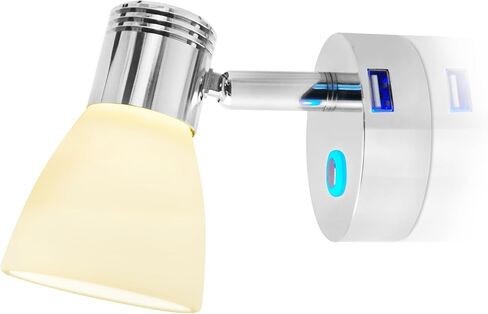 THALASSA RV Interior Lights LED 12V Fixtures Dimmable Boat Reading Lamp 12 Volts 3W Wall Sconce LED for Marine Caravan Camper Van Indoor Warm White Sconces Lighting in Saudi Arabia
