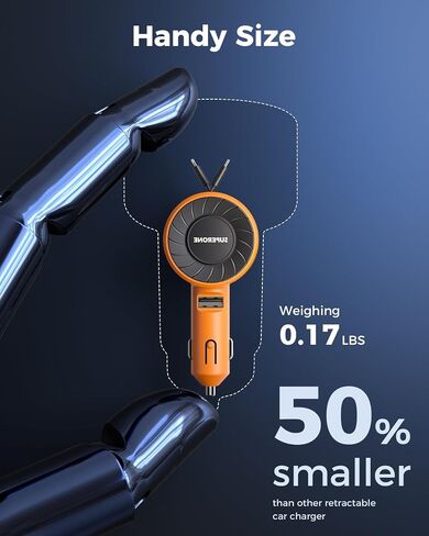 【Dual Apple】 Retractable Car Phone Charger for iPhone, 3 in 1 Small L Car Charger USB A Cigarette Lighter Adapter for Apple iPhone 14 13 12 11 Pro/XS/XR/Mini/X/iPad/AirPods in Saudi Arabia