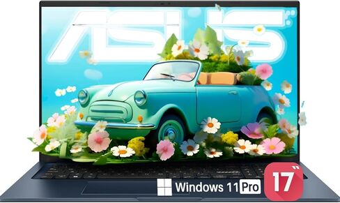 Asus Vivobook 17.3 "FHD Lightweight & Portable Laptop ، Intel 6-Core I3 (Beats I7-1165G7) ، Fast Wi-Fi 6E ، USB-C ، Windows 11 Pro ، 40GB RAM ، تخزين 1 تيرابايت (512GB PCIE SSD + 512GB الخارجي HDD) in Kuwait