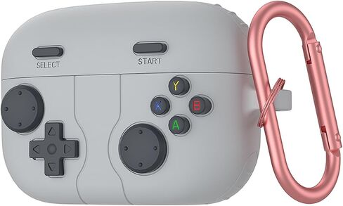 حالة السيليكون لـ Sony Linkbuds S ، تصميم وحدة التحكم مع غلاف واقٍ ثلاثي الأبعاد مع إكسسوارات Carabiner (أسود) in Saudi Arabia
