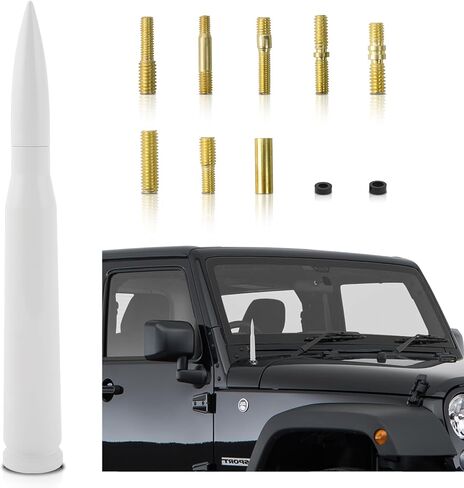Xinhongfei Car Bullet Houderet Houdenna Antenna Attinna Accessories Flag American for Radio for Truck SUV (7.8BLUE) in Kuwait