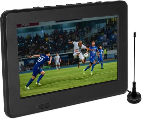 Yoidesu Portable TV 5" ATSC, Mini Digital TV with FM Radio for Car Camping | 5" 1080P TFT screen, ATSC digital/analog TV, FM radio, USB & TF playback, 1500mAh Rechargeable battery, for RV/kitchen/travel in Saudi Arabia