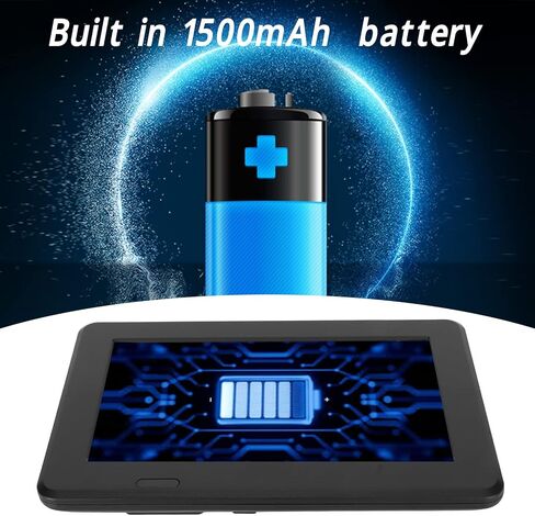 Yoidesu Portable TV 5" ATSC, Mini Digital TV with FM Radio for Car Camping | 5" 1080P TFT screen, ATSC digital/analog TV, FM radio, USB & TF playback, 1500mAh Rechargeable battery, for RV/kitchen/travel in Saudi Arabia
