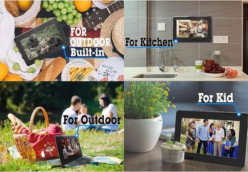 Yoidesu Portable TV 5" ATSC, Mini Digital TV with FM Radio for Car Camping | 5" 1080P TFT screen, ATSC digital/analog TV, FM radio, USB & TF playback, 1500mAh Rechargeable battery, for RV/kitchen/travel in Saudi Arabia
