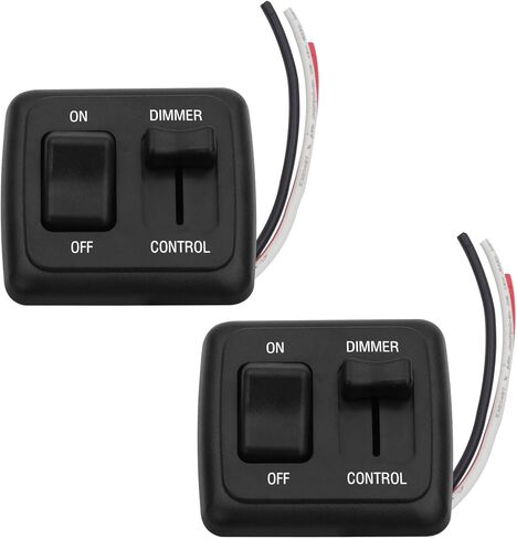 RV Dimmer Switch 12V Dimmer Switch with High-Side Dimmer (Large slider, Black) in Kuwait