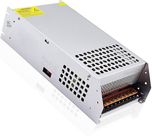 LCD Display Variable AC to DC Converter 12V Power Supply,Universal SMPS 120V AC to 0-12V 60A 600W DC Converter Power Supply Transformer Driver Adapter for CCTV,RV,Pump,LED Strip(DC0~12V-50A-600W) in Kuwait