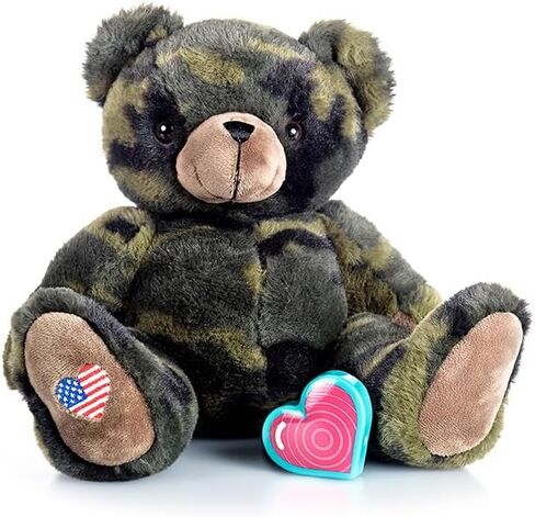 MBHB Digital Voice Recorder Stuffed Animal w/20 Second Recorder, Capture Baby's Heartbeat During Pregnancy + Ultrasound for Baby Showers, Registry, Birthdays, New Mom Gift, Blue in Saudi Arabia