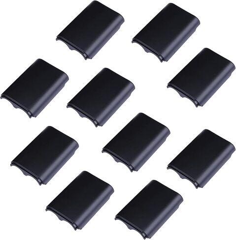 4 Pack Battery Box Battery Cover for Xbox 360 Wireless Controller, Replacement Battery Pack Cover Shell Case Kit for Xbox 360 Controller(Black) in Saudi Arabia