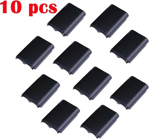 4 Pack Battery Box Battery Cover for Xbox 360 Wireless Controller, Replacement Battery Pack Cover Shell Case Kit for Xbox 360 Controller(Black) in Saudi Arabia