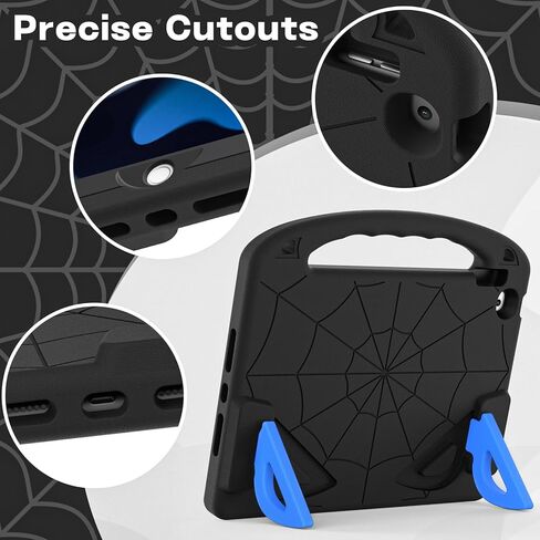 Kids Case for iPad 9th/8th/7th Generation (iPad 10.2 inch 2021/2020/2019), Shockproof Case with Screen Protector (Red) in Kuwait