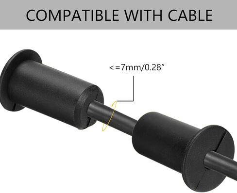 Starlink Cable Routing Kit for 3/4 Inch Wall Hole, 6Pcs Silicon Wall Grommet for Starlink Ethernet Cable Wall Pass Through, Starlink Cable Routing Accessories,White in Saudi Arabia