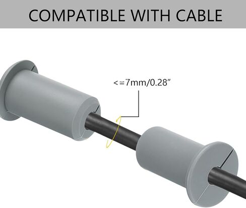 Starlink Cable Routing Kit for 3/4 Inch Wall Hole, 6Pcs Silicon Wall Grommet for Starlink Ethernet Cable Wall Pass Through, Starlink Cable Routing Accessories,White in Saudi Arabia