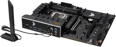 MICRO CENTER AMD Ryzen 5 7600X CPU Processor with ASUS Prime B650M-A AX II Micro ATX Motherboard in Saudi Arabia