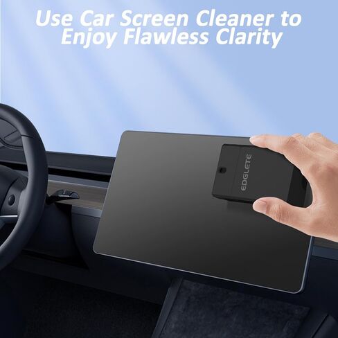 Screen Cleaner Spray and Wipe, Streak-Free Computer Screen Cleaner, Portable Laptop Cleaning Kit for Phone Car Touchscreen Monitor PC MacBook iPad TV Electronic, Refillable 2oz Spray Microfiber Cloth in Saudi Arabia