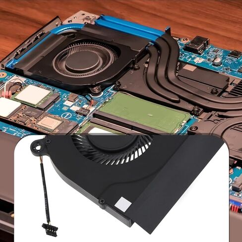 SING F LTD Laptop CPU Cooling Fan 4-Pin CPU Cooling Fan Compatible with Acer Predator Helios 300 PH317-53 PH315-52 (2019) CPU Fan, DC28000QDF0 in Kuwait