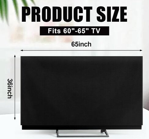 57''W x 31''H Polyester TV Cover لنقل شاشات التلفزيون حتى 52 "-55" حماية شاشة مسطحة للخدمة الشاقة أثناء نقل المنزل أو التخزين أو التجديد المنزلي in Kuwait