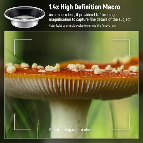NEEWER 49mm 1.5X عدسة إضافية للمحول عن بعد، متوافقة مع كاميرات Fujifilm X100 X100S X100F X100T X100V X100VI، زجاج بصري عالي الدقة، متعدد الطبقات، فضي، LS-61 in Saudi Arabia