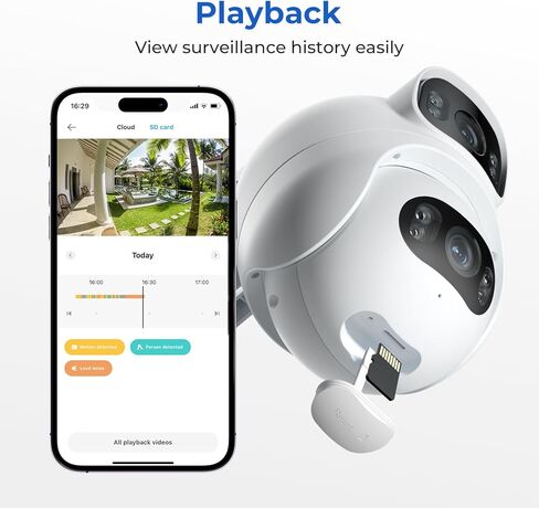 IMILAB microSDXC UHS-I Memory Card, U3, A2, V30, Class 10, Micro SD Card Compatible with IMILAB Security Camera (256, GB) in Kuwait