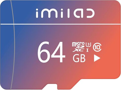 IMILAB microSDXC UHS-I Memory Card, U3, A2, V30, Class 10, Micro SD Card Compatible with IMILAB Security Camera (256, GB) in Saudi Arabia