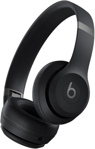 Beats Solo 4 - سماعات Bluetooth اللاسلكية على الأذن ، Apple & Android متوافقة ، تصل إلى 50 ساعة من عمر البطارية - أبيض دافئ (متجدد) in Saudi Arabia