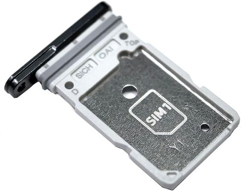 Galaxy S25 Ultra SIM Card Tray Dual Replacement S25 Ultra Sim Card Slot Holder for Samsung Galaxy S25 Ultra 5G 6.9" S938U1 SM-S938U Sim Card Tray Repair Part with Opening Needle (Titanium Jet Black) in Kuwait