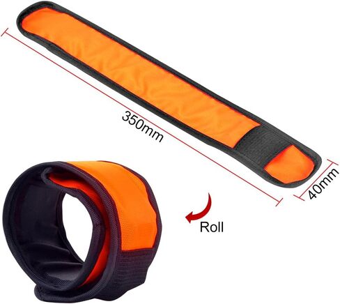 حزمة من 6 LED LED UP Band Slap Bracelets Night Safety Lrist Band for Cycling Walking Running Camping Sports Outdoor Sports in Kuwait
