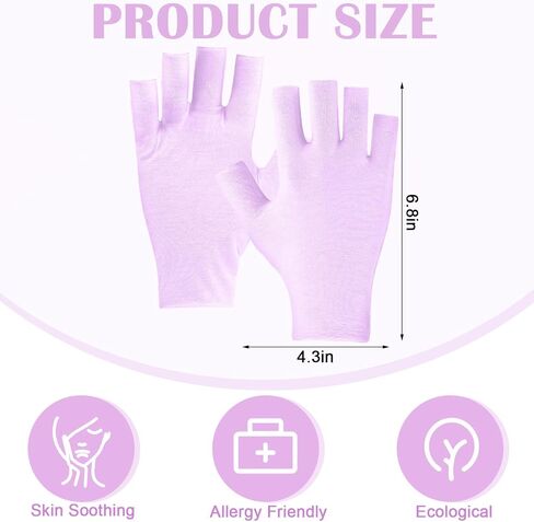 Geyoga 6 Pairs Fingerless Moisturizing Gloves Eczema Cotton Gloves for Adults Half Finger Touchscreen Glove Lotion Gloves Overnight Dry Hands for Women Sleeping Gloves (Black) in Saudi Arabia