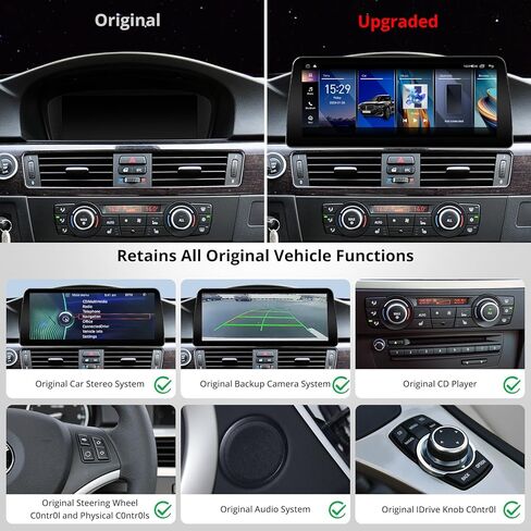 ATOTO 12.3" Car Stereo with Wireless CarPlay & Android Auto Compatible with BMW X1 Series F48 2016-2017 NBT System, Keep Original Function, GPS Tracking, AI DriveChat, Dual Bluetooth, 4G LTE in Kuwait