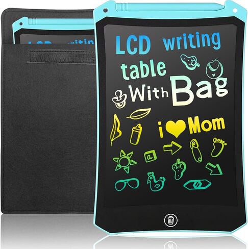 4 Pack LCD Writing Tablet for Kids, Colorful Toddler Drawing Tablet Doodle Board, Erasable Reusable Electronic Drawing Pad, LEYAOYAO Educational and Learning Toy for 3-6 Years Old Boy and Girl in Kuwait