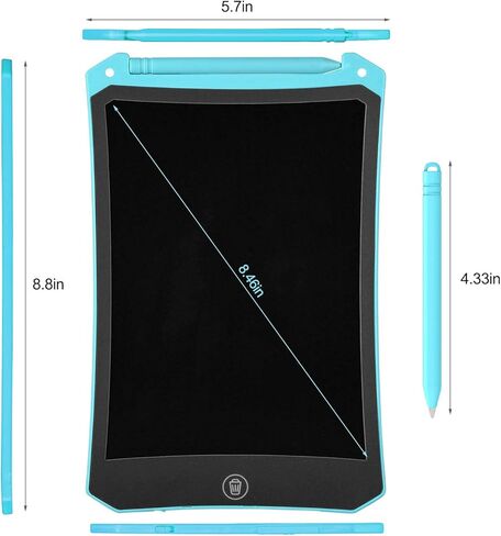 4 Pack LCD Writing Tablet for Kids, Colorful Toddler Drawing Tablet Doodle Board, Erasable Reusable Electronic Drawing Pad, LEYAOYAO Educational and Learning Toy for 3-6 Years Old Boy and Girl in Kuwait