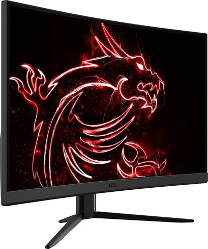 شاشة كمبيوتر MSI MAG 32CQ6F مقاس 31.5 بوصة IPS 2560 x 1440 (QHD)، 180 هرتز، مزامنة تكيفية، HDMI، منفذ عرض، منفذ VGA، قابل للتركيب، إمالة، ارتفاع قابل للتعديل، مكبر صوت، 0.5 مللي ثانية، أسود in Kuwait