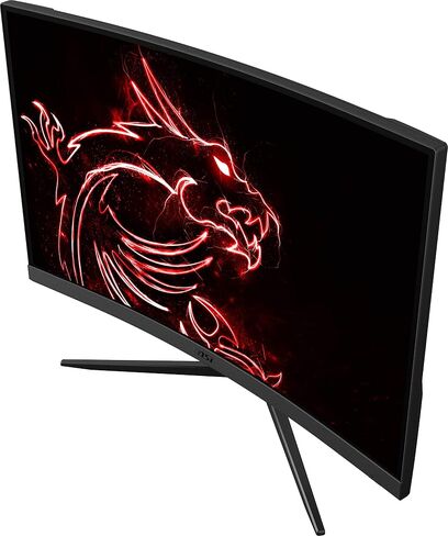 شاشة كمبيوتر MSI MAG 32CQ6F مقاس 31.5 بوصة IPS 2560 x 1440 (QHD)، 180 هرتز، مزامنة تكيفية، HDMI، منفذ عرض، منفذ VGA، قابل للتركيب، إمالة، ارتفاع قابل للتعديل، مكبر صوت، 0.5 مللي ثانية، أسود in Kuwait
