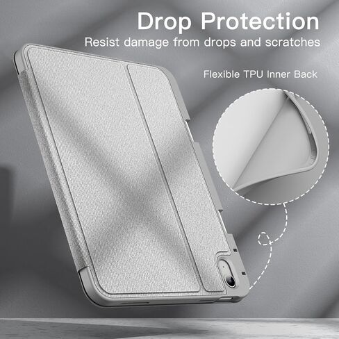 JETech Case for iPad 10 (10.9-Inch, 2022 Model, 10th Generation) with Pencil Holder, Slim Folio Stand Protective Tablet Cover, Multi-Angle Viewing (Navy) in Saudi Arabia