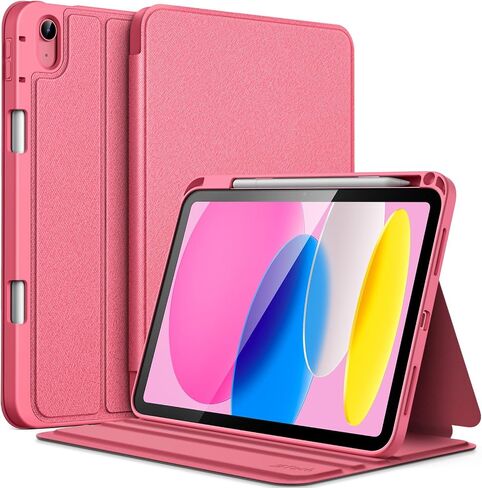 JETech Case for iPad 10 (10.9-Inch, 2022 Model, 10th Generation) with Pencil Holder, Slim Folio Stand Protective Tablet Cover, Multi-Angle Viewing (Navy) in Saudi Arabia