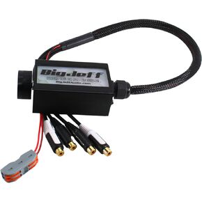 Official Big Jeff Audio LED Bluetooth Control 30" RCA Bass Knob & Volt Meter