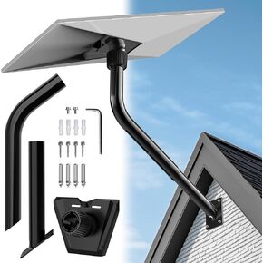 Starlink Gen 3 Mount, Compatible with Gen3 Starlink Mount V3 Pole Mounting Kit, Stainless Steel & Nylon Connector, Adjustable Length Wall/Roof Mount for Better Internet Signal