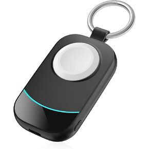 شاحن لاسلكي محمول لـ Apple Watch - 2500mAh Travel Fast Charger for IWatch Series 10/9/8/7/6/5/3/2/SE/UITRA/UITRA 2