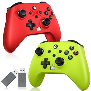 【Upgraded Wireless Controller Replacement for Xbox Controller with 8 Colors RGB Lighting for Xbox One, Xbox Series X|S, Xbox One S|X Gampad with RGB Light/Marco/Turbo