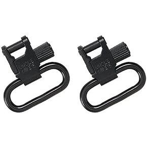 Uncle Mike's SS BL Nickel Quick Detach Sling Swivels