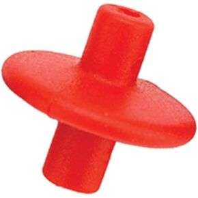 Pine Ridge Archery Slide-On Kisser Button (Pack of 1), Red, X-Large