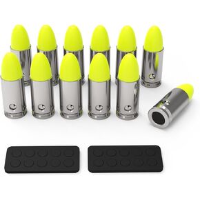 Special Snap Caps Realistic Training Dummy Rounds with Close-to-Real Weight Reusable Dry Fire Ammo for Safe Loading Malfunction Clearing Trigger Control Practice Safe Firearm Training bullets for guns