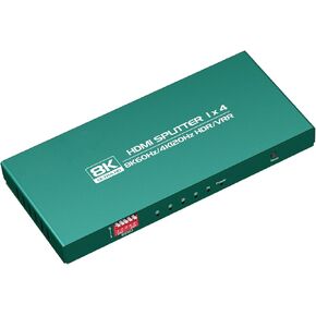 HDMI Splitter 1 in 4 Out 4k 120hz hue sync Box 1x4 hdmi Splitter 4k 120hz 4 Way hdmi 2.1 Splitter 1 in 4 Out 4k 120hz hdmi 4 Way Splitter 1 in 4 Out 8k hdmi 2.1 Splitter 1x4 8k PS5