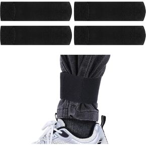 4pcs Boot Straps Ankle Blousing for Cowboy Boots Garter Trousers Boot Blousers Strap Elastic Military Adjustable Boots Blousers for Wader Fishing Hunting Gardening Hiking Biking Military