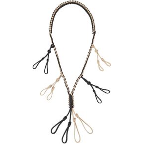 Duck Call Lanyard with 12 Adjustable Loops Paracord Hunting Goose Calls Duck Hunting Accessories Hand Braided Goose Calls for Predator Ducks Goose Hanger