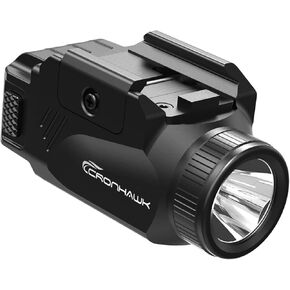 1350 Lumen Pistol Light Weapon Rail Mounted Rechargeable Pistol Flashlight for MIL-STD-1913