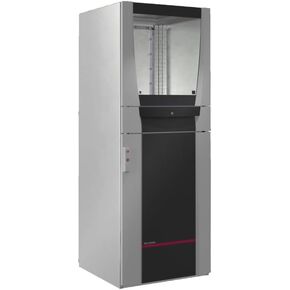 Rittal 5368050, PC Enclosure, Glazed Door at The top, Keyboard Drawer, Component Shelf, Carbon Steel, 63" H x 31.5" W x 32.9" D