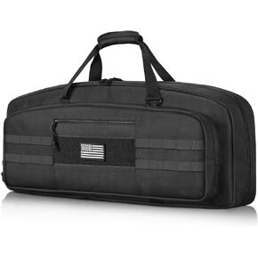 CVLIFE 30" 36" Soft Rifle Case Tactical Double Long Gun Bag, Rifle Bag Gun Case with Lockable Zipper and Adjustable Shoulder Strap for Outdoor Hunting Shooting Range